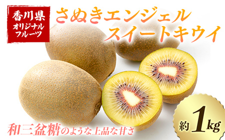 【人気フルーツ定期便B 2回】 《さぬきエンジェルスイートからスタート》 さぬきエンジェルＳキウイ 約1kg 越冬小原紅早生 約1kg キウイ キウイフルーツ  みかん 柑橘 旬 果物 国産 香川県 フルーツ定期便 F5J-928