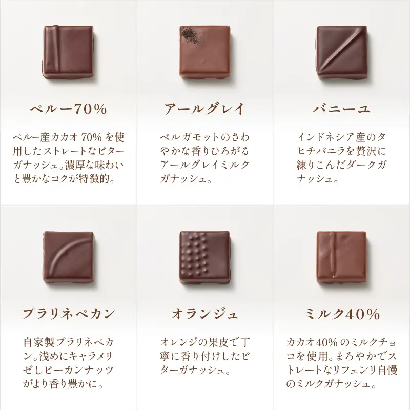 【LIFENRI】ボンボンショコラ 10粒入【スイーツ チョコ チョコレート チョコレート菓子 ショコラ 詰め合わせ ギフト プレゼント 贈り物 贅沢 ご褒美】_0062-004-se6