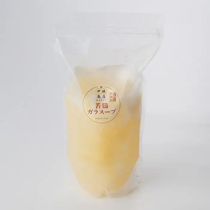 若鶏ガラスープ600g×4本set/だし 調味料 保存料不使用 No.1056