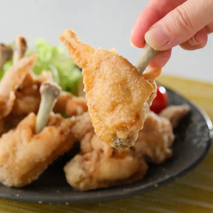 朝引き鶏のチューリップ揚げ（調理済み）13本入り/鶏肉 手羽先 唐揚げ No.1057