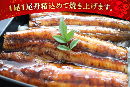 うなぎ 鰻 白焼き 1尾 たれ付き [オーチャンズ 宮崎県 美郷町 31bn0004]