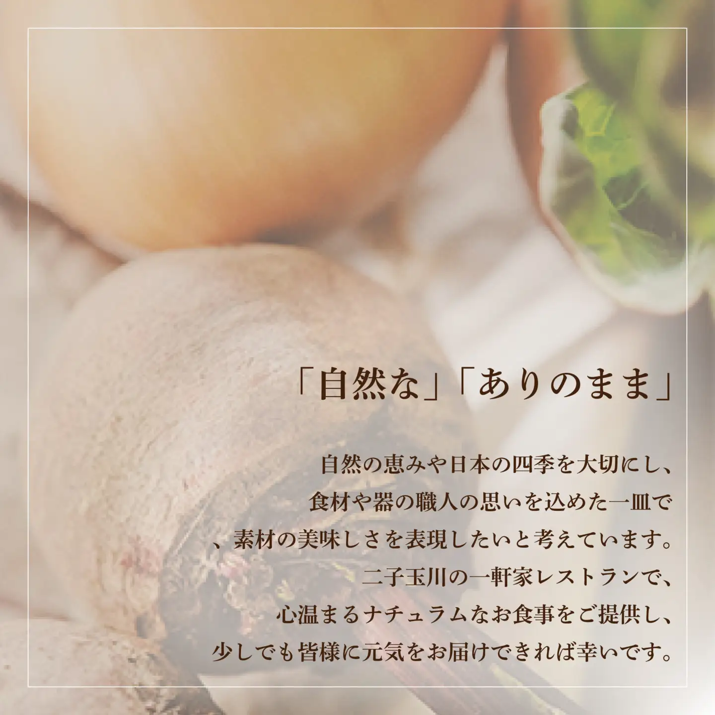 【ふるなび限定】【二子玉川 フレンチ】naturam 喧騒から離れた一軒家レストラン「別海町コース」お食事券1名様  食事券 東京