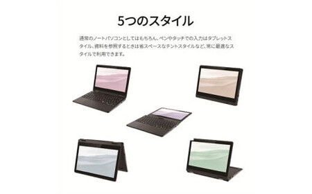 ノートパソコン 富士通  LIFEBOOK WQ1/K1  Windows11 Intel Pentium Silver N6000 メモリ8GB 約128GB フラッシュメモリ Office有り パソコン