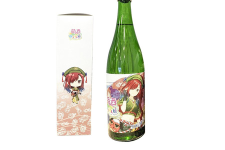 萌酒～ゆりほん娘～  霧下舞 生もと純米吟醸（720ml×1本）TOYOSHIMA FARM 葡萄ジュース ワインに恋するブドウたち（500ml×1本）セット