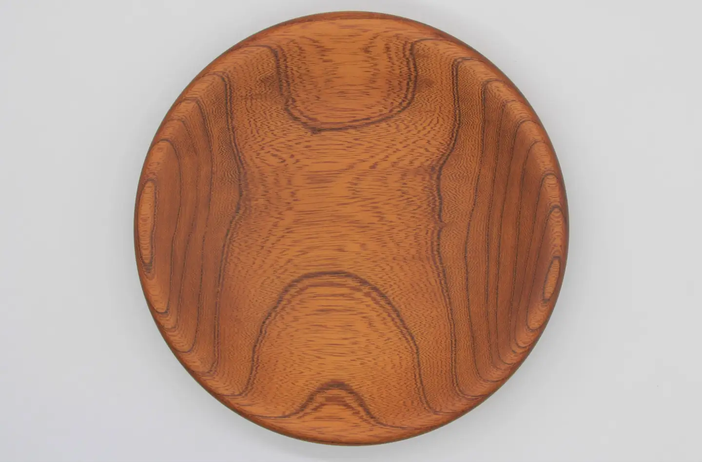 Zelkova バルク 7寸(Φ約21cm)【お皿 食器 雑貨 日用品 φ21 × 3.7 cm 木製食器 職人メイド 工芸品 職人の手作り 神奈川県 小田原市 皿 皿】