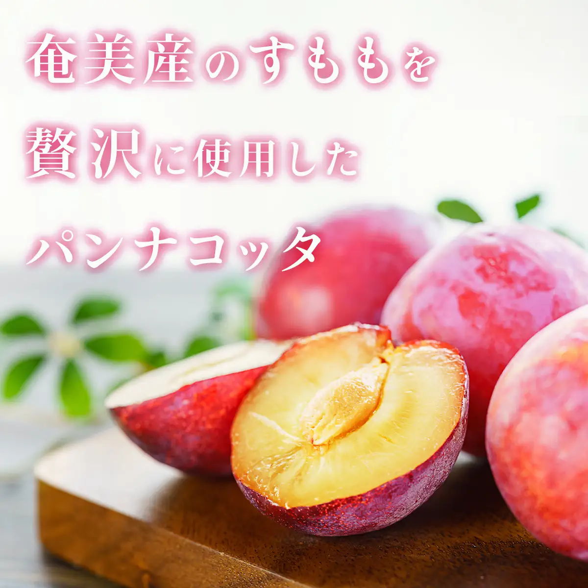 すももパンナコッタ　4個入り