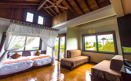 リブマックスアムス・カンナリゾートヴィラ「1泊ペア宿泊券」 沖縄　ホテル