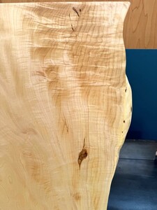 日本を代表する絹肌のトチ一枚板 (片耳) [0174]