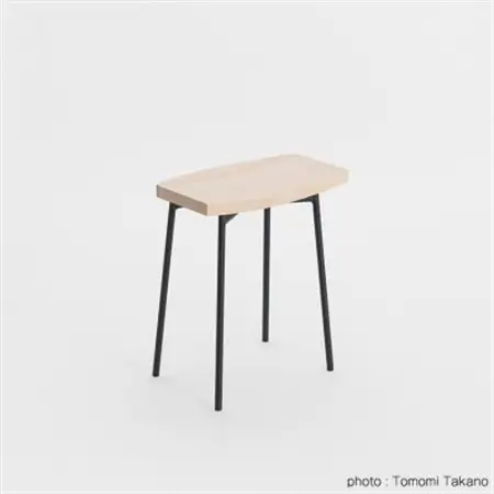 横につながるスツール(ウレタン塗装)　TSUYAMA FURNITURE【1403758】