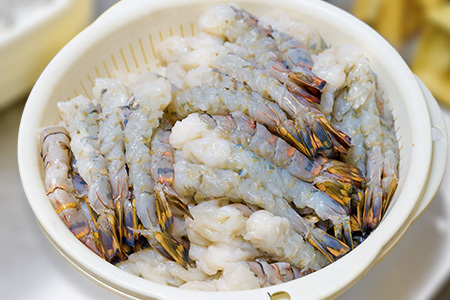 【10カ月定期便】「魚屋さんの手づくりエビフライ」20尾(800～1000g)(H032134)