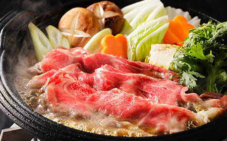 ＜福島牛＞ すき焼き＆しゃぶしゃぶセット 800g (肩ロース 400g・モモ 400g) 牛肉 黒毛和牛 国産 和牛  F6Q-104