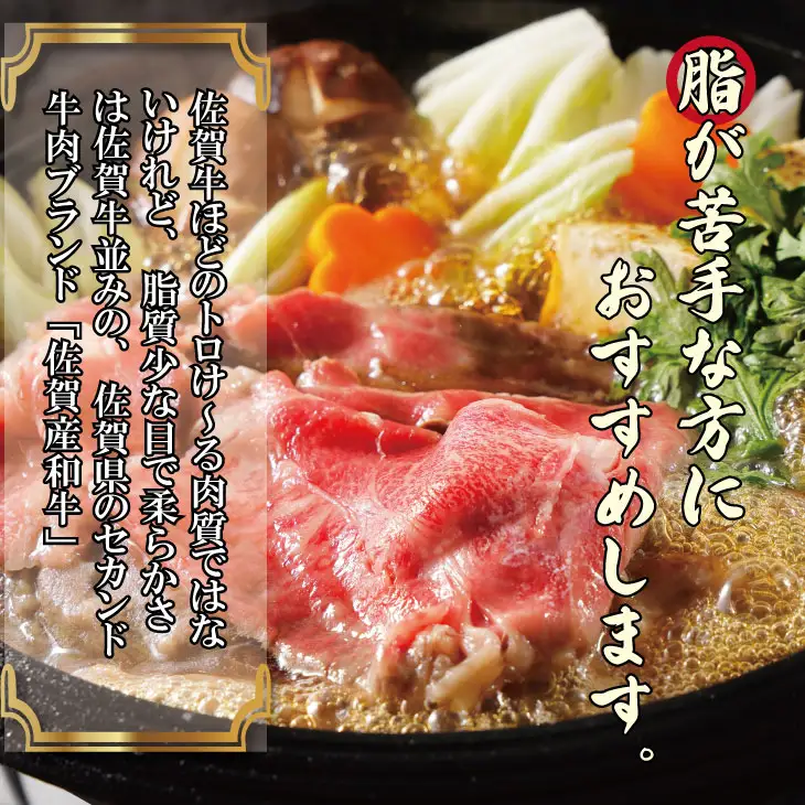 佐賀産和牛ローススライス肉（500g）潮風F  霜降りの少ないお肉 佐賀産和牛 C250-006