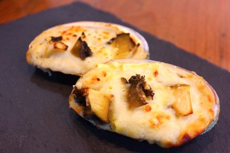 ゴロっとあわびグラタン　4個入り　【 あわび 鮑 】 