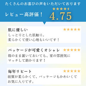 エルモア ティッシュ 60箱｜Kazaru×Kraftyラインアート｜ボックスティッシュ ティッシュペーパー 5箱 12パック