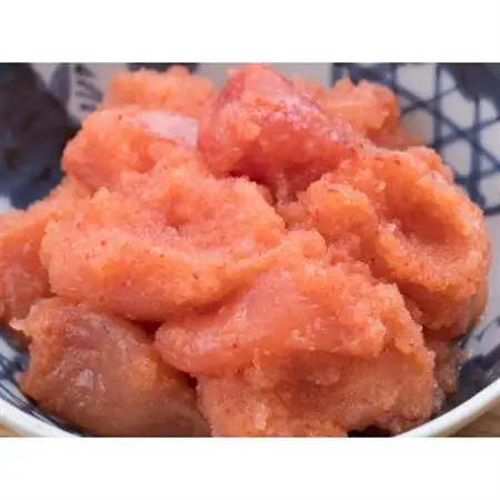 訳あり!無着色辛子明太子　並切 1kg(500g×2p)(大牟田市)_魚介・海産物 明太子  めんたいこ_【配送不可地域：離島】【1560959】