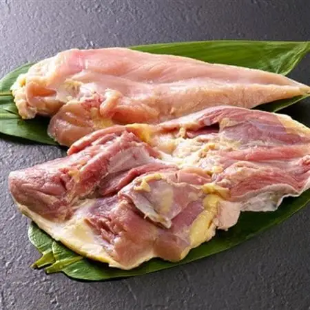 はかた地どりモモムネセット2kg(1kg×2p)(大牟田市)_肉 地鶏 鶏肉   肉 鶏肉 鶏肉 とりにく チキン_【配送不可地域：離島】【1560996】