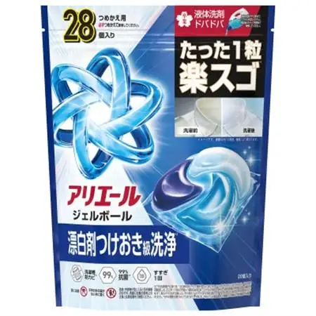 P＆G　アリエールジェルボールプロ　つめかえハイパージャンボサイズ(28個入り)×5個_雑貨・日用品 洗剤 日用品 _【1591397】