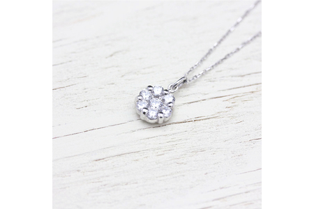 ネックレス PT900 プラチナ ダイヤモンド 0.3ct 【f024-pt】 [株式会社オーダーメイドジュエリーメイ 山梨県 韮崎市 20742953]