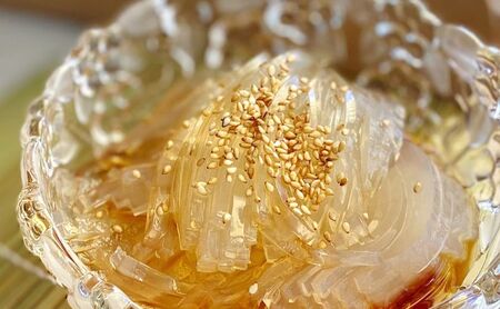 樋川商店 伊豆七島産天草使用 ところてん (三杯酢) 20ヶ入 心太 タレ付き 国産 ヘルシー 大田区 東京