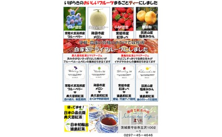 茨城の恵み まるごとフルーツティー（ティーバッグ4種）