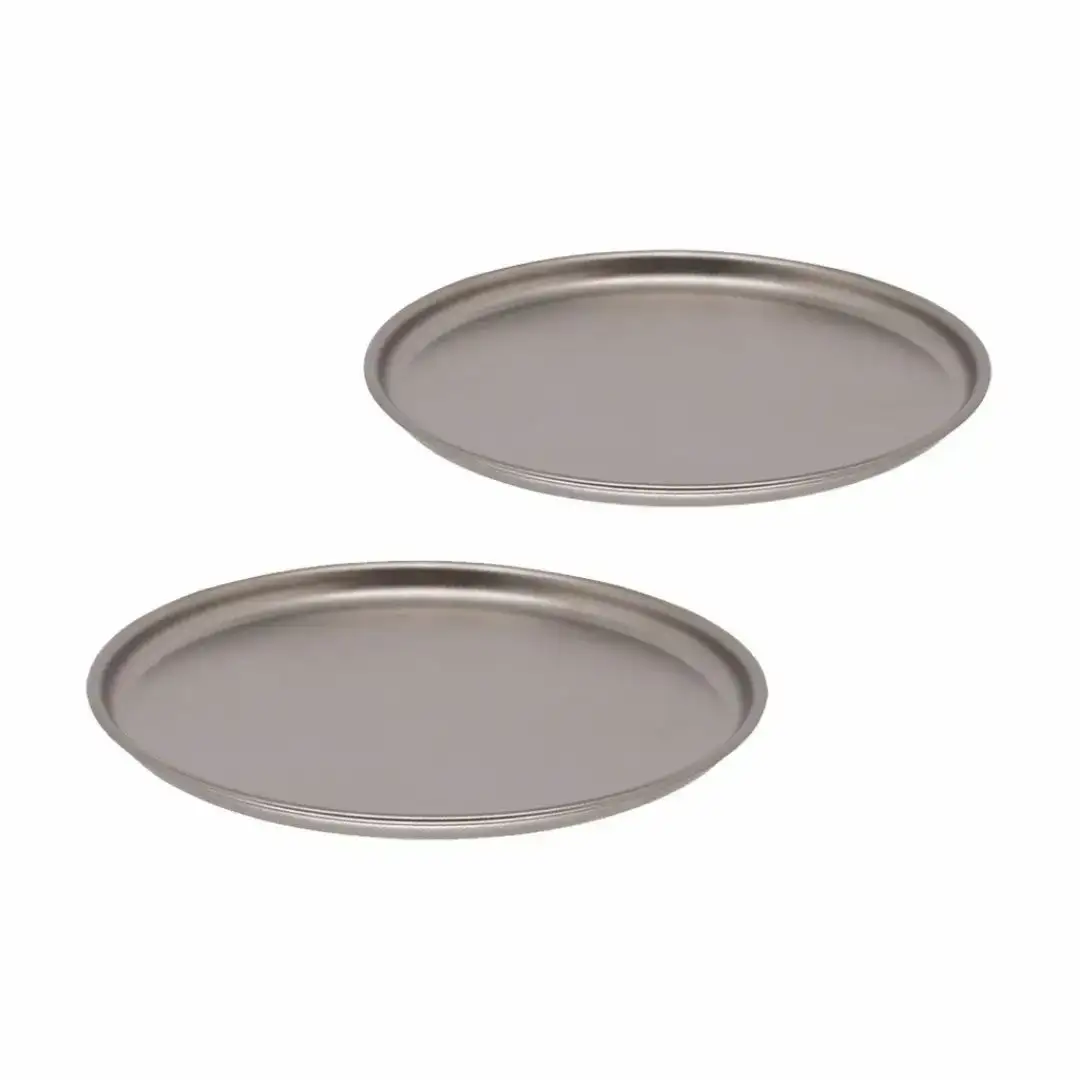 [ベルモント]チタンスモールディッシュ2枚組 アウトドア用品 キャンプ用品 燕三条製 防災 防災グッズ 防災用品 ソロキャンプ 【010S702】