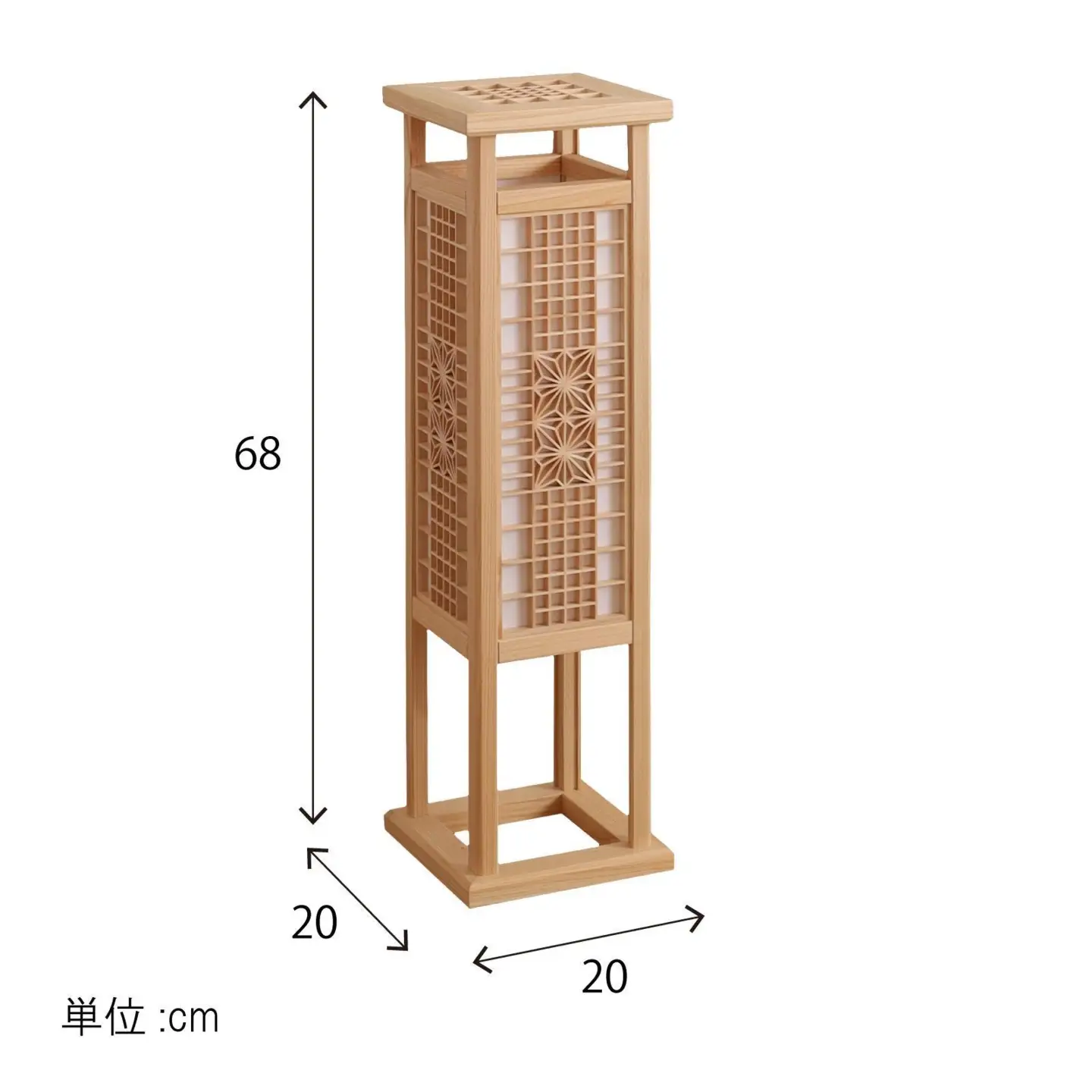 組子行燈 優雅 HINOKI 2068/HINOKI