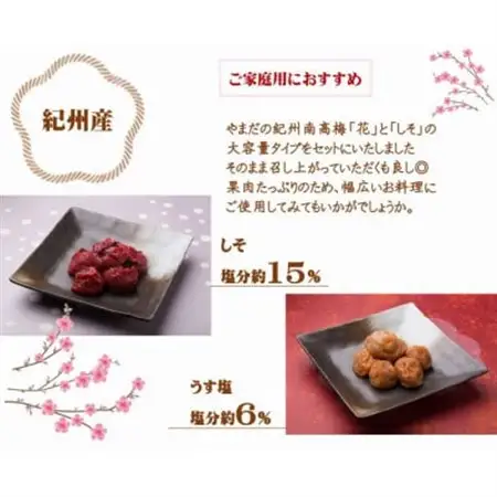 紀州南高梅つぶれ詰合せ【1593633】