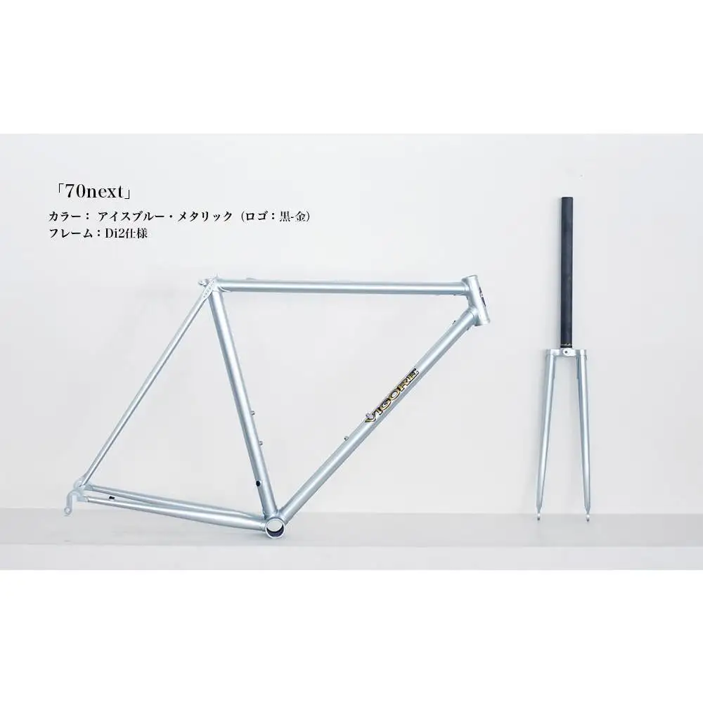 【高島屋選定品】【VIGORE】ラグ付きハンドメイド ロードバイク「70next」(フレーム＆フォーク）