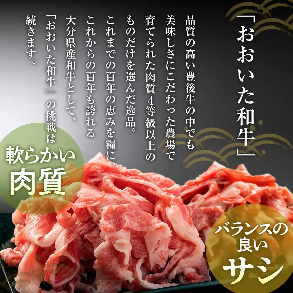 おおいた和牛 切り落とし 800g（400g×2個）