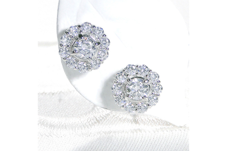 ピアス プラチナ PT900 ダイヤモンド 0.7ct 【f217-pt】 [オーダーメイドジュエリーメイ 山梨県 韮崎市 20742936] ペンダント