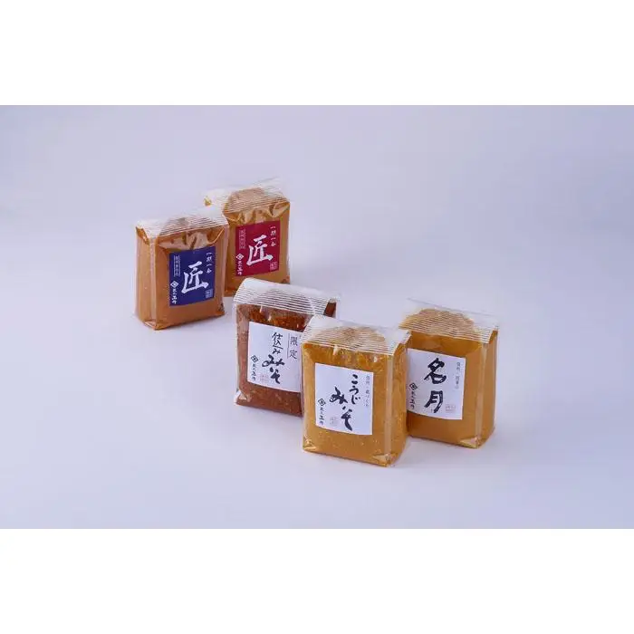 ＜玉井味噌＞筑北伝統みそ造り 味くらべ 味噌 セット （ 1kg × 5種 ）