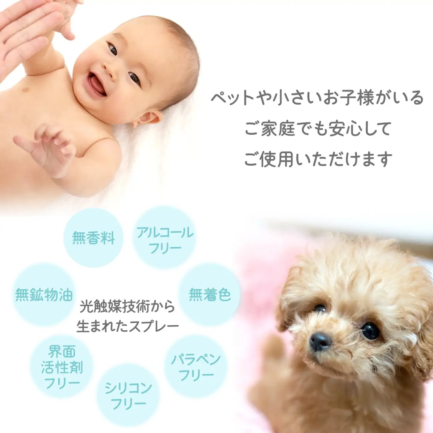 K2555 光触媒処理水 除菌・消臭スプレー 200ml × 2本