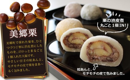 和菓子 びっくり大福 2個入り×6パック [春夏秋冬いっつもや 宮崎県 美郷町 31ab0069]