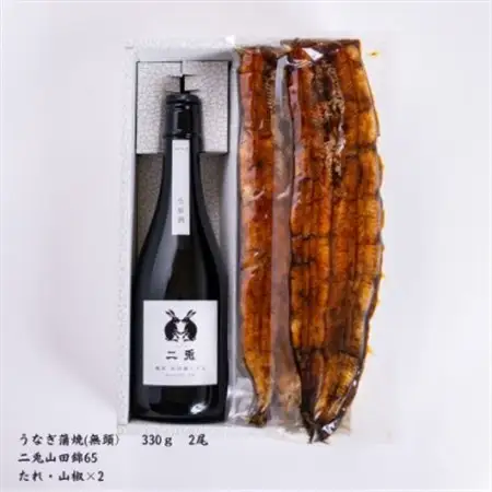 愛知県産大うなぎ蒲焼660g地酒冷酒セット【配送不可地域：離島】【1582493】