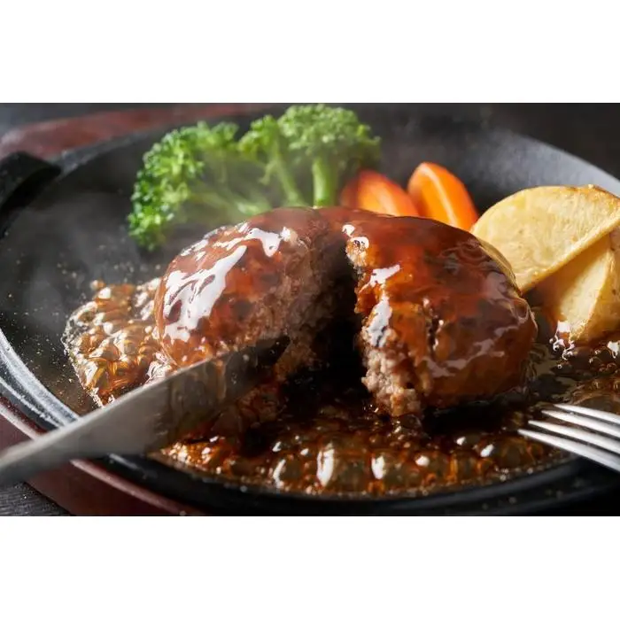 お肉屋さんの手ごね特上ハンバーグ/博多和牛入り140ｇ×10個 | 食品 加工食品 人気 おすすめ 送料無料