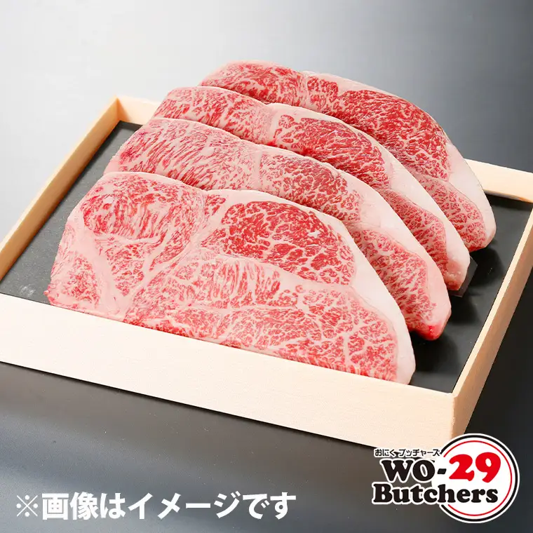 K2022【茨城県共通返礼品】WO-29Butchers 常陸牛 サーロインステーキ 600g(300g×2枚)