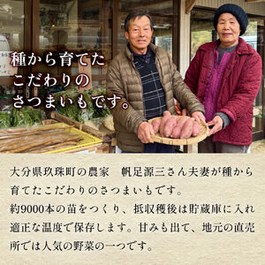 大分県産玖珠産　さつまいも10ｋｇ　紅はるか（12月～8月）紅あずま（9月～11月）　