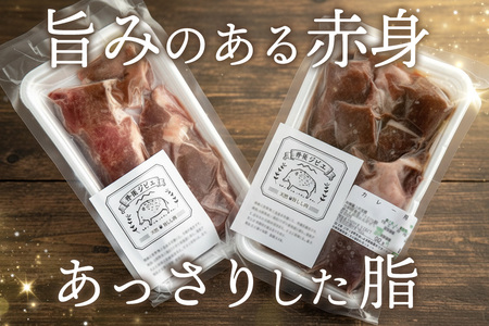 脊振ジビエ 鍋物・カレー用イノシシ肉 約1kg (H059120)