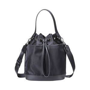 豊岡鞄 TUTUMU sacca Rich S4700RI ブラック/ 巾着型 2WAY BAG ショルダーバッグ 手提げバッグ ショルダベルト付き レディース 高級 おしゃれ バッグ かばん カバン 鞄 ブラック 黒色