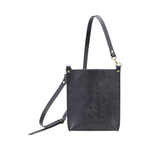 豊岡鞄 haaki Leather SDバッグ HLB101 ネロ / KOMOREBI 木和田正昭商店 牛皮革 革 ショルダーバッグ レディース 高級 おしゃれ バッグ かばん カバン 鞄 シンプル デザイン ハンドメイド ブラック 黒色