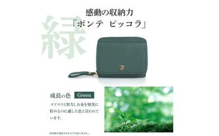 バルコス 財布 （グリーン） 【BARCOS】 GLウォレット 蛇腹式財布 ＜ポンテ ピッコラ＞ グリーン 財布 ウォレット 革 レザー BARCOS バルコス メンズ レディース プレゼント ギフト 贈り物 BTV888FF0056