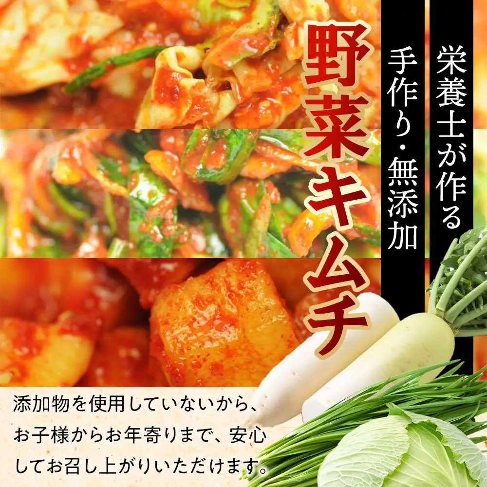栄養士が作る・野菜キムチ盛り合わせ1.4kg