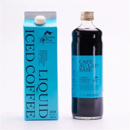 つくば市自家焙煎珈琲専門店　リキッドアイスコーヒー5本、カフェオレの素1本セット_飲料・ドリンク 飲料 コーヒー・コーヒー豆 _【配送不可地域：離島・沖縄県】【1589903】