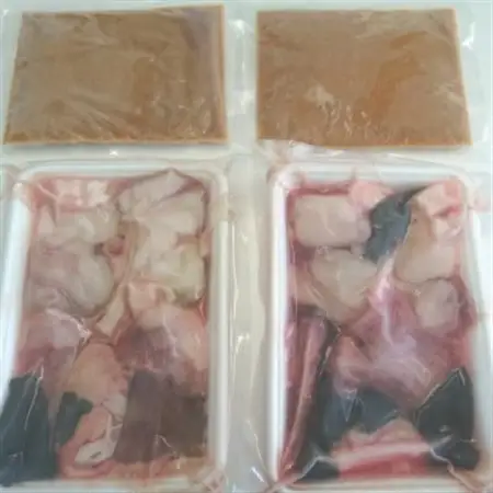 茨城あんこう鍋 4人前セット あんこう切身700gと濃縮スープ400g_魚介・海産物   _【配送不可地域：離島・沖縄県】【1592569】