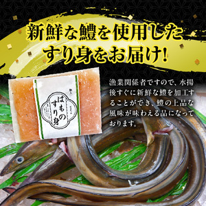 SD1004_鱧すり身 200g × 8個 高級魚 鱧 漁港直送 その日に加工 真空冷凍 鮮度 キープ すり身 鍋 ハンバーグ つみれ汁 高級料亭 気分 味わえる 自宅 簡単 出来立て さつま揚げ 冷凍 お取り寄せ 和歌山県 湯浅町 送料無料
