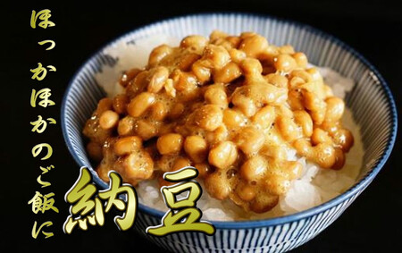 【定期便】北萩寮きたかみ納豆セット定期便　12カ月　岩手県北上市　ハートフルショップまごころ　J0078
