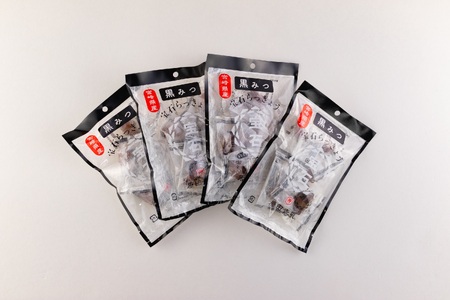 宝石らっきょう 黒みつ(個包装セット) 280g(70g×4袋)