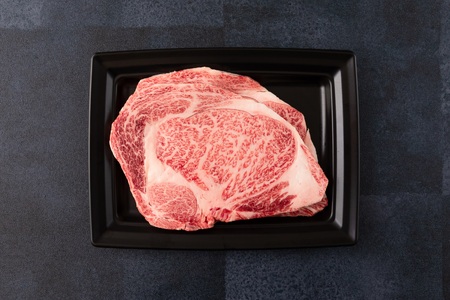 ＜宮崎牛ロースステーキ 400g（200g×2枚）＞ A4 A5 柔らかくきめ細かい肉質と適度な霜降りの入った美味しい牛肉をご堪能下さい！【MI160-nh】【日本ハムマーケティング株式会社】