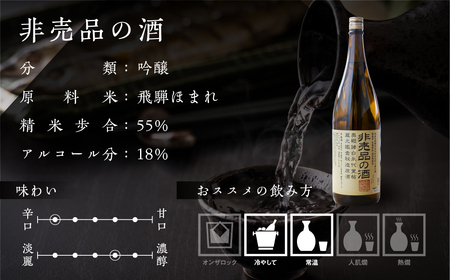 【日本酒】 非売品の酒 日本酒 吟醸酒 辛口  720ml 