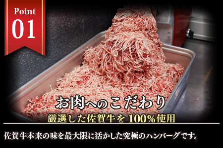 佐賀牛100%がばいうまかハンバーグ(150g×6個)(H118101)